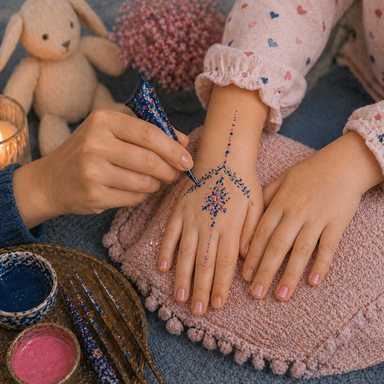 Kids Henna (hands or feet simple)